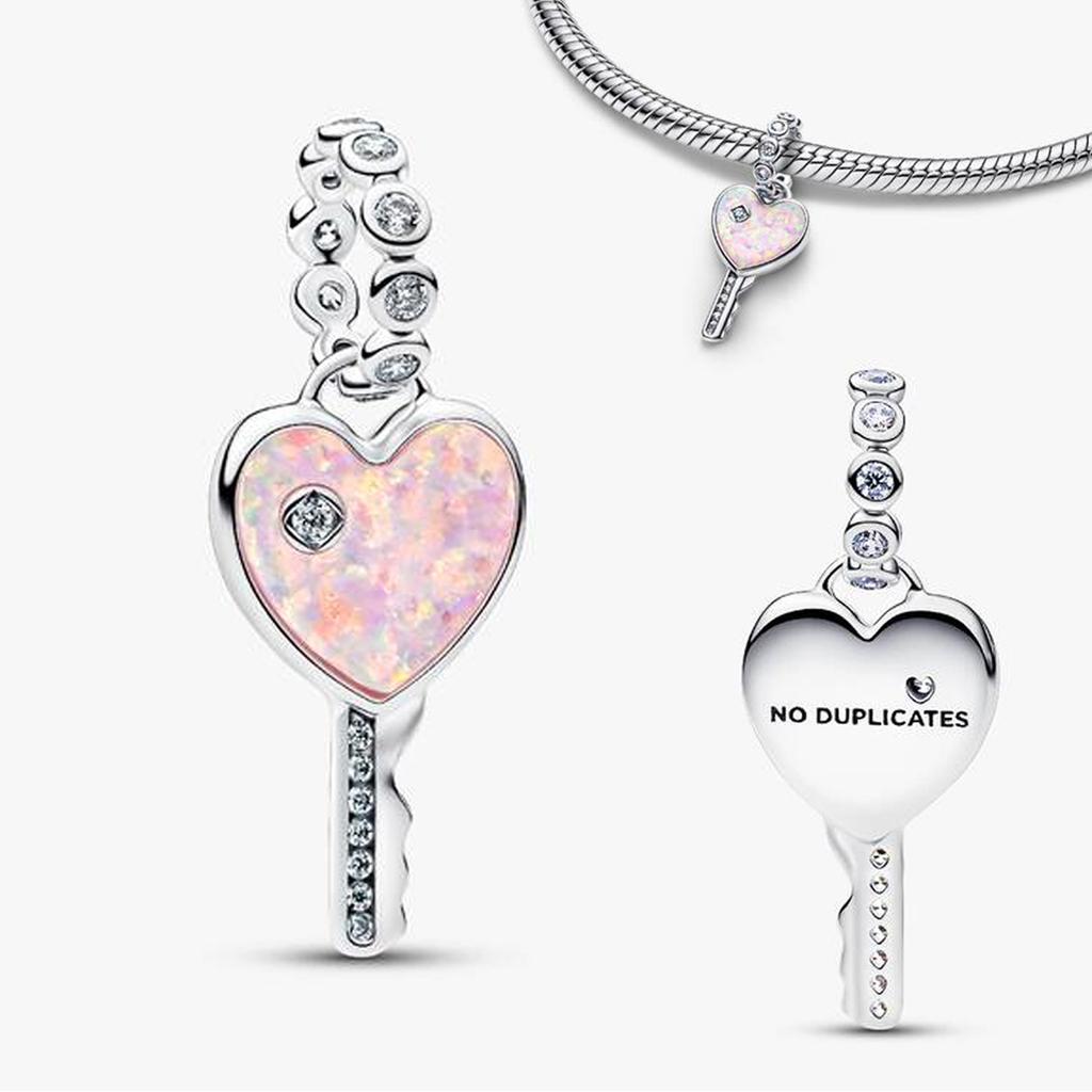 New Original 925 Silver Charms Butterfly Flower Heart Fish Beads Pendant Bracelets Necklaces Womens DIY Jewelry Gift