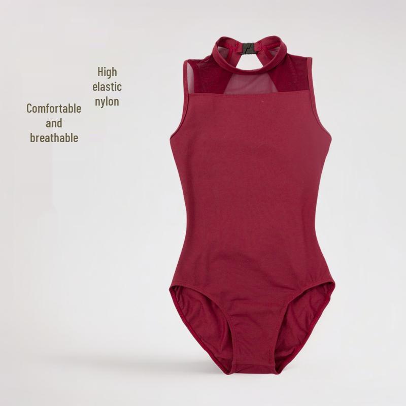 

High Neck Ballet & Rhythmic Dance Unitard for Women S