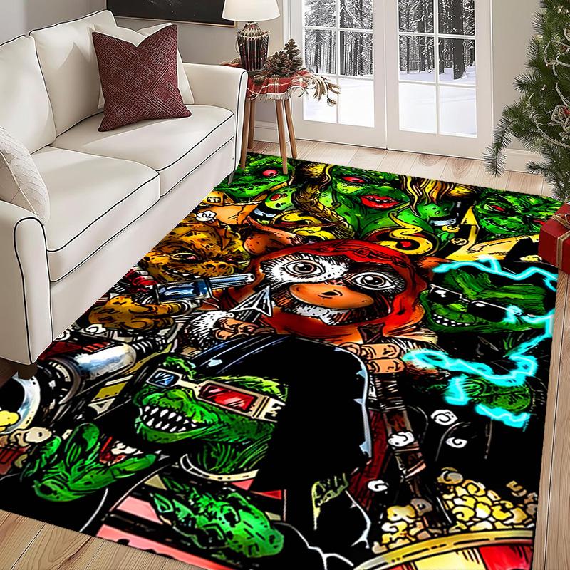Gremlins Festive Chaos carpet Suitable for all seasons Living room and bedroom mats Dormitory decoration Bathroom mat Christmas gifts