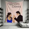 The Vampire Diaries Pattern Home Decor Tapestry, Wall Hanging, Decorative RV Wall Cloth.SGT0917515
