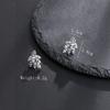 Elegant Temperament Women's Stud Earrings Copper Inlaid Zircon Bridal Earrings Wedding Photography Earrings Cross-border Trade Hot-selling Earrings