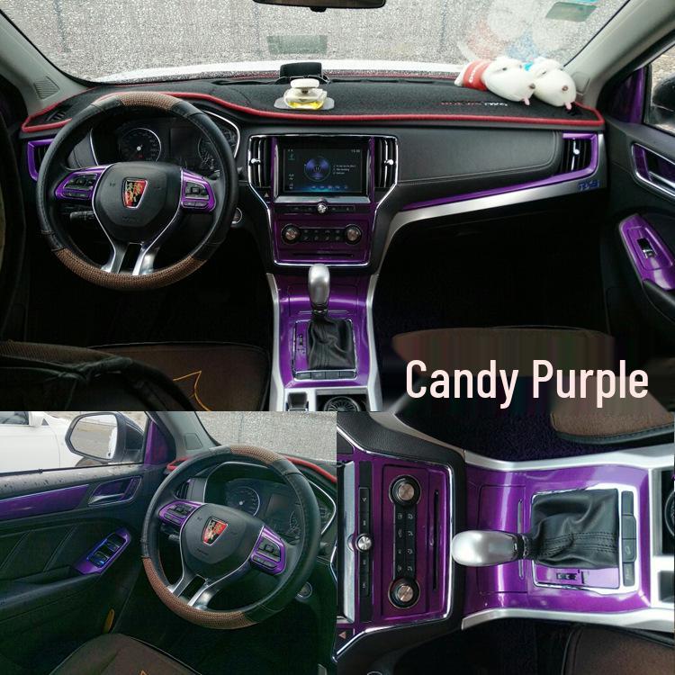 Roewe RX5 Carbon Fiber Interior Gear Console Wrap