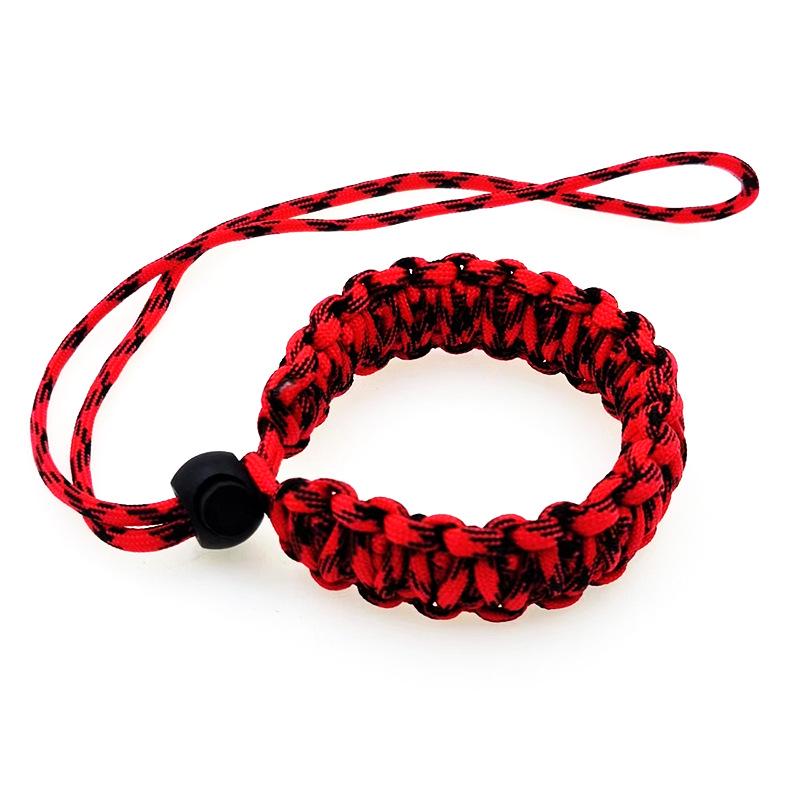 Drop-proof Outdoor Survival Digital Camera Bracelet with Paracord Wrist Strap & Water Bottle Handle