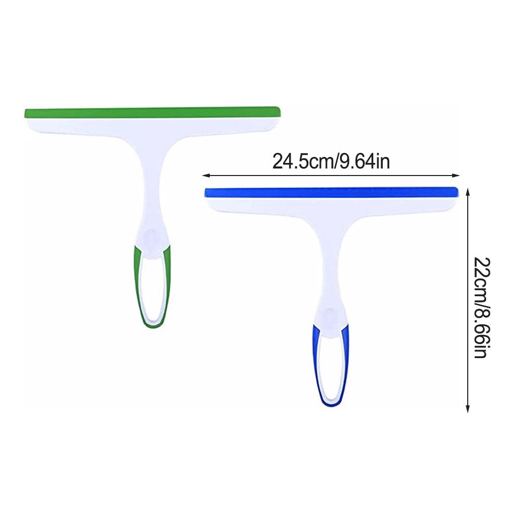 Window Scraper with Hanging Hole Silicone Convenient Cleaning Tools Squeegee Household Windshield Bathroom Wall Washing Tools