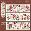 Yuxian Linmu Natural Scenery Stickers: 6 Sheets, 4 Styles