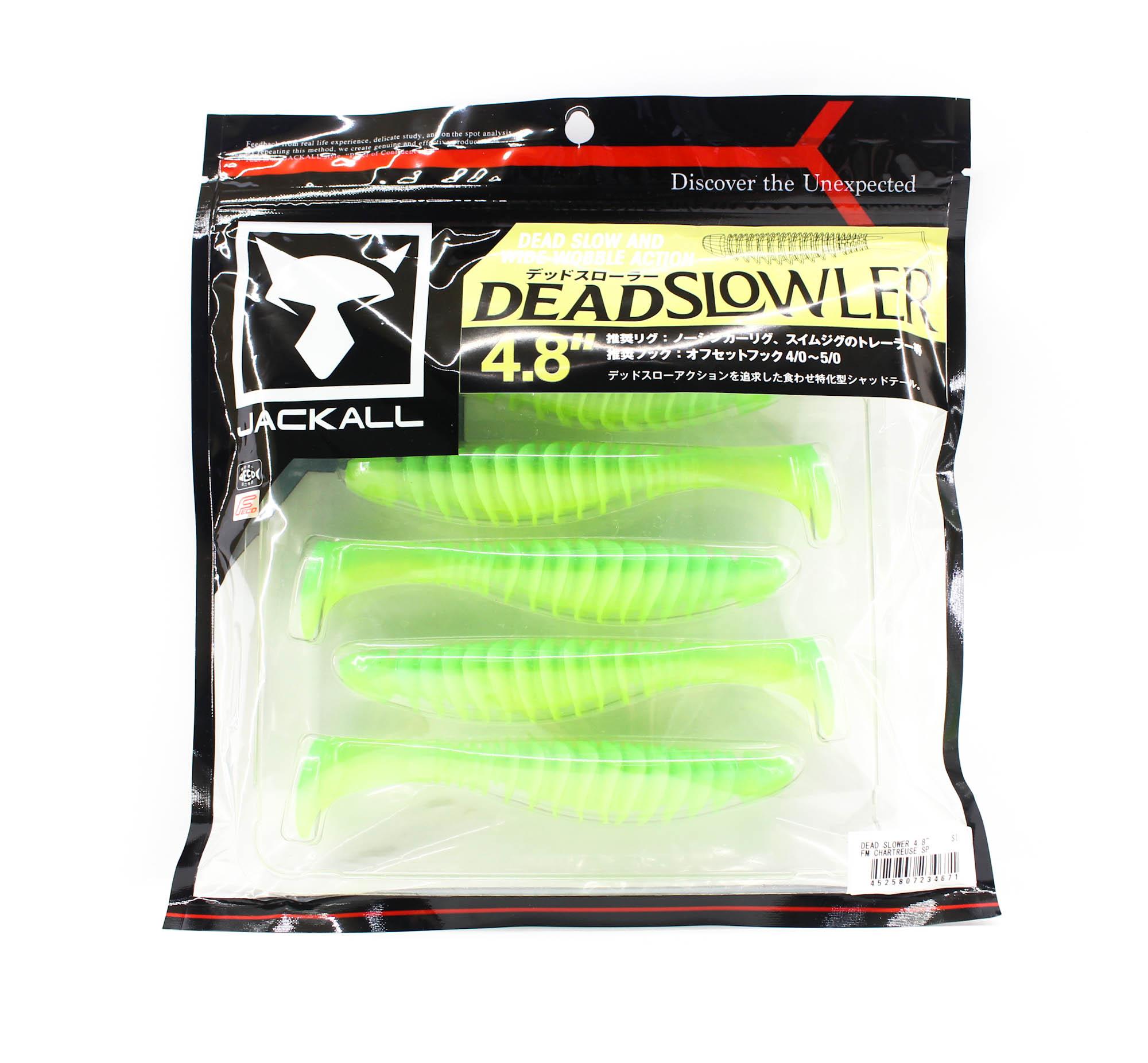 

Jackall Soft Lure Dead Slower 4.8 Inches Fm Chart Sp (4671)