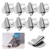 Metal Hemming Foot Set- Universal Sewing Roller Hemmer[ 3-10Mm] For Home And Industrial Machines Presser
