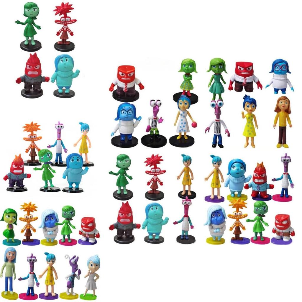 Adorable Pvc Cartoon Anime Figurine Set 9-10cm Brainstorm Character Collectibles