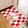 Vfb Fc Crest Printed Office Carpet Chair Cushion  Entryway Rug, Rugs for Living Room, Bedroom Christmas gifts
