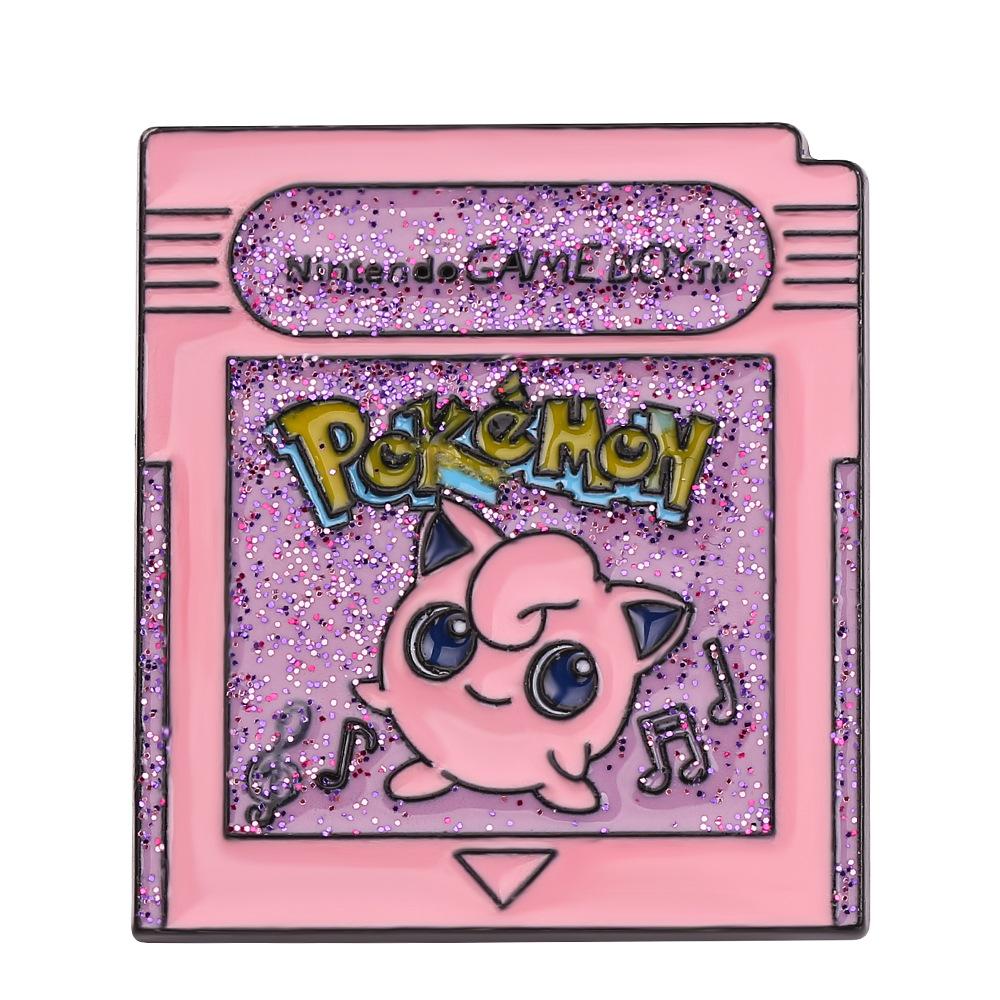 Pokémon Metal Badge Pokémon Chubby Brooch Anime Peripherals Clothes Bags Accessories, Factory Direct Sales