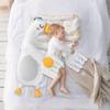 3 Modes Baby Patting Pillow for Sleep Soothers Musical Cozy Animal Cushion Interactive Soothing Patting Sleeping Toy for Toddler