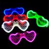 1/5PCS LED Glasses Glow In The Dark Heart Shaped LED Light Up Sunglasses Glow Neon Party Favor for Kids Adults Party Supplies