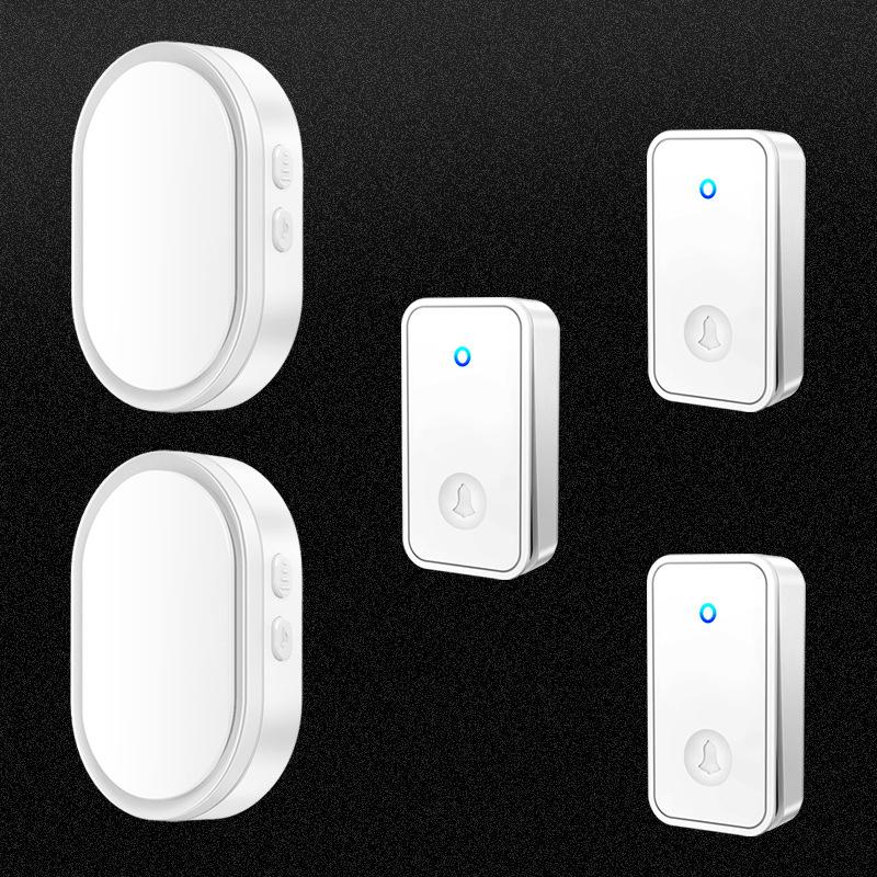 Wireless Waterproof Self-Powered Doorbell for Home - Ultra-Long Range, Battery-Free Smart Remote for Elderly Assistance