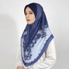 Elegant Chiffon Floral Print Chiffon Hijabs Linen Multicolor Arab Lady Headscarf All-match Ethnic Turban Cap All Seasons