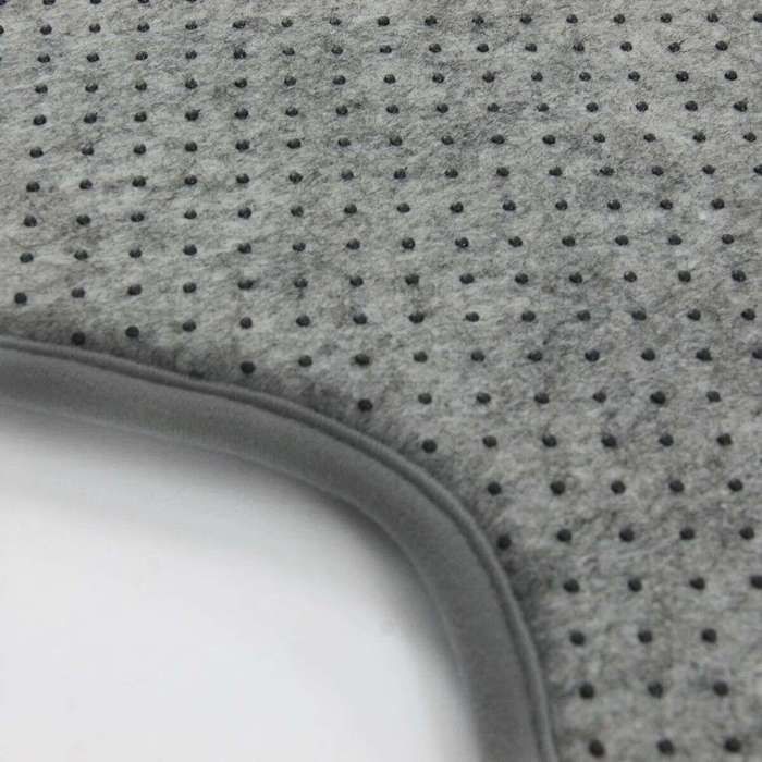 Extra-weicher Wolken-Teppich grau 90x70