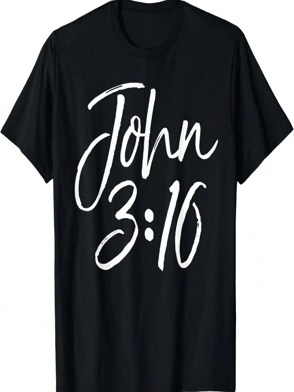 Bible Verse Gift Scripture Reference John 3_16 T-Shirt S разноцветный