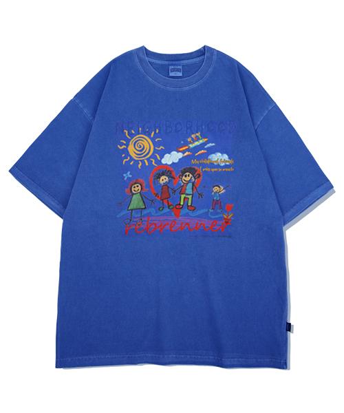 REBRENNER [Set] Dtg Pigment Oversized Short Sleeve T-Shirt