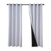 Full Blackout Finished Curtains Simple Solid Color Minimalist Style High Sense Versatile Bedroom Living Room Curtains