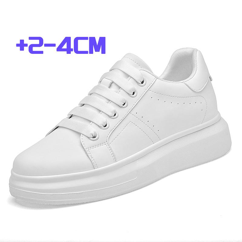 Thick Bottom Men Casual Shoes New Comfortable Vulcanize Shoes Stylish Wear Man Sneakers Skateboard Footwear Travel Driving Shoes