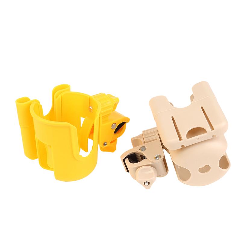 1 Piece Universal Bottle Holder 2-In-1 Stroller Water Cup Holder With Phone Holder For Wheelchair Toddler Diy Accessories
