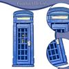 1/64 Miniature Phone Booth Telephone Collectibles Accessories DIY Projects Retro Railway