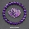 Jingde Jewelry Natural Agate Bracelet: Single-Loop Crystal Stone for Men and Women