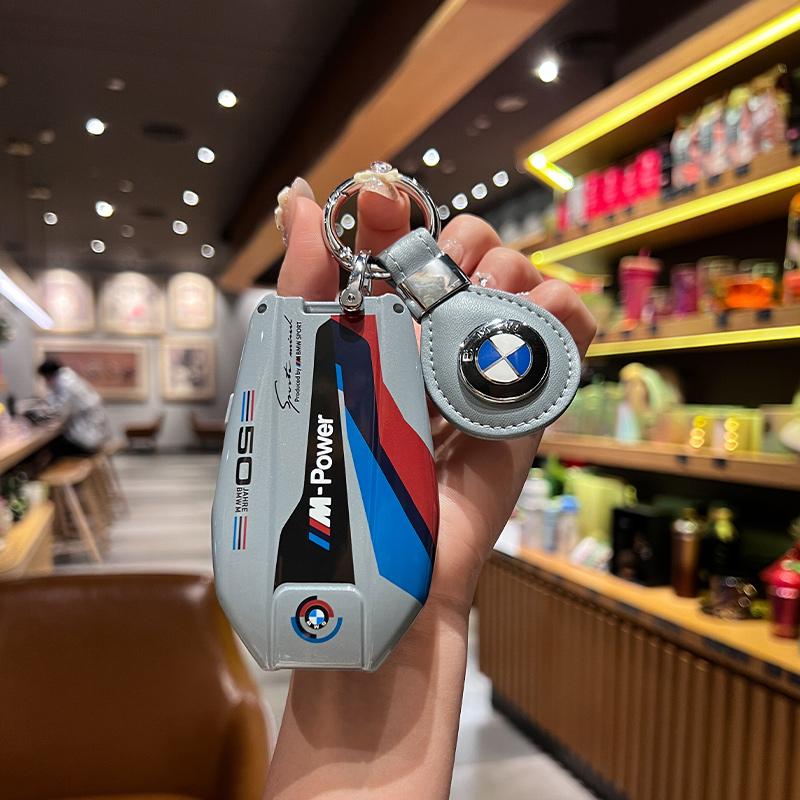 Fashion M-sport ABS Car LED Display Key Case Cover For BMW G30 G12 G11 G32 G31 5 7 Series I8 I12 I15 G01 X3 X4 G02 G05 X5 G07 X7