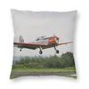 De Havilland Canada Dhc-1 Chipmunk Touchdown Square Pillowcase Polyester Linen Velvet Printed Zip Pillow Case Bed Cushion Cover