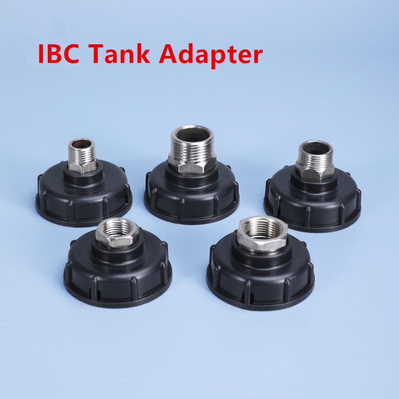 Kalınlaştırılmış 1000L IBC Tank Adaptörü 304 Paslanmaz Çelik Bağlantı Redüksiyon Rakorları Ev Bahçe Anahtar Alet