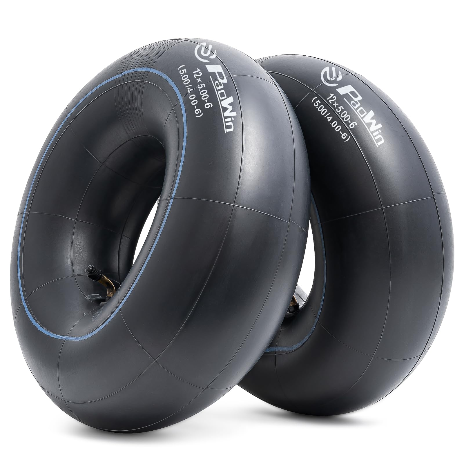 

2 PaoWin, 12x5.00-6 Tube, Tire Tube 12x5.00-6 Valve TR87, Lawn Mower Tube 12x5.00-6, 12x5.00-6 Lawn Mower Tube, 12x5.00-6 Hand Cart Tube, 12x5.00