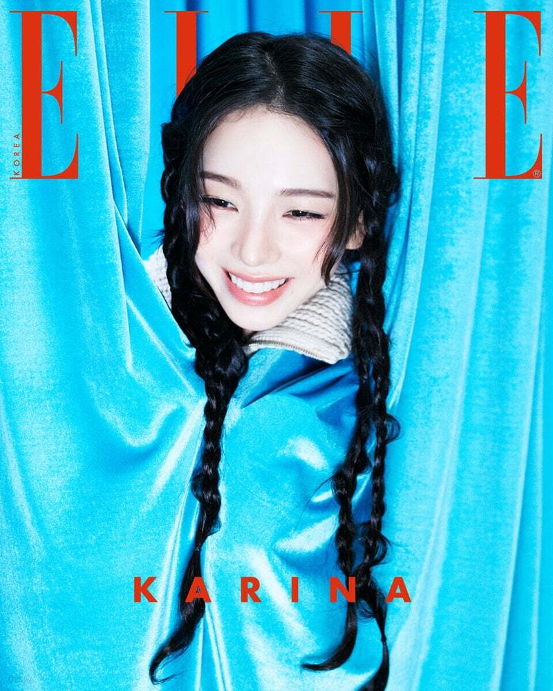 Hivatalos ELLE Elle: Magazin 2026.09 Borító aespa Karina