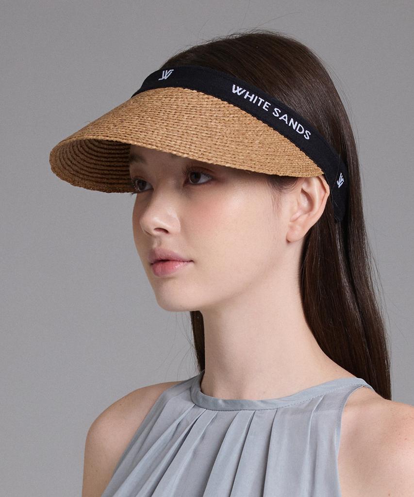 Hwaiteusaenjeu My Way New Lazar Natural Raffia Women'S Summer Sun Cap (6 Colors)