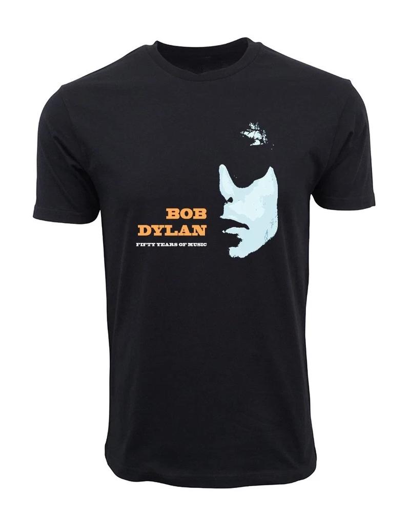 Bob Dylan 50 Years of Music Graphic T T-Shirt