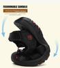 Korean Style Men's Breathable Outdoor Sports Sandals - Trendy Summer Closed-Toe Beach Shoes for Teenagers