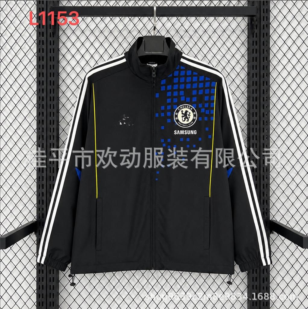 New Football Jersey Trench Coat Appearance Jersey Training Jersey Arsenal Paris Inter Real Madrid Spain Brazil Chelsea