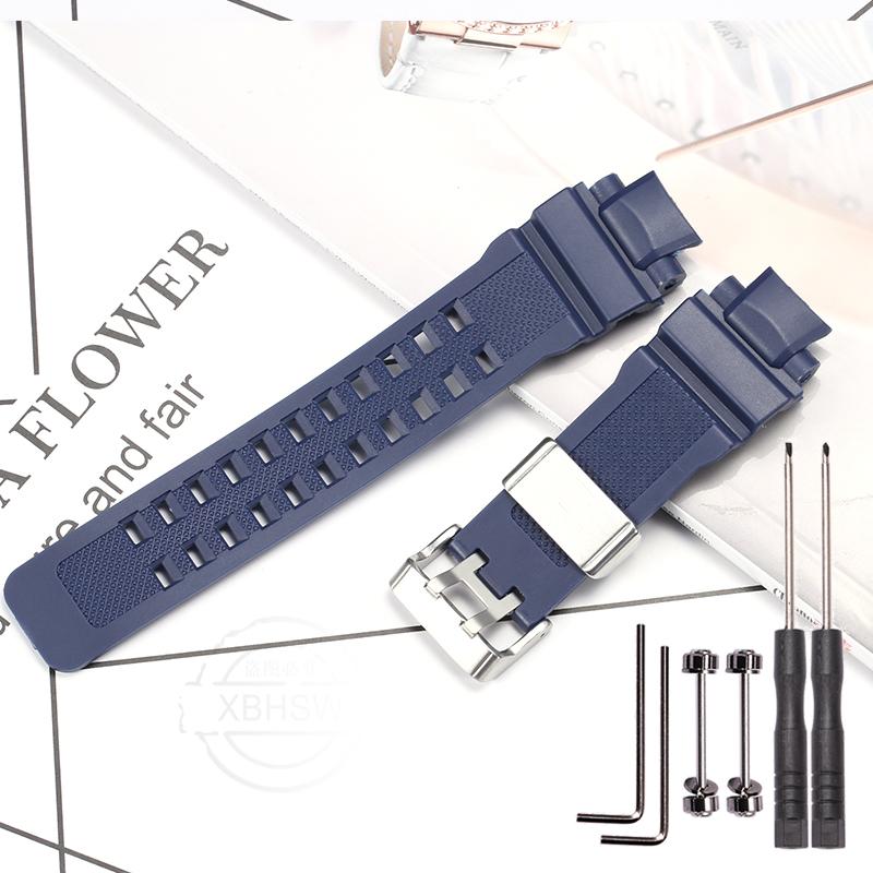 Resin Band Suitable For Casio G-shock GW-4000 GA-1000 GW-A1000 GW-A1100 G-1400 Color Rubber Waterproof Watch Chain Accessories