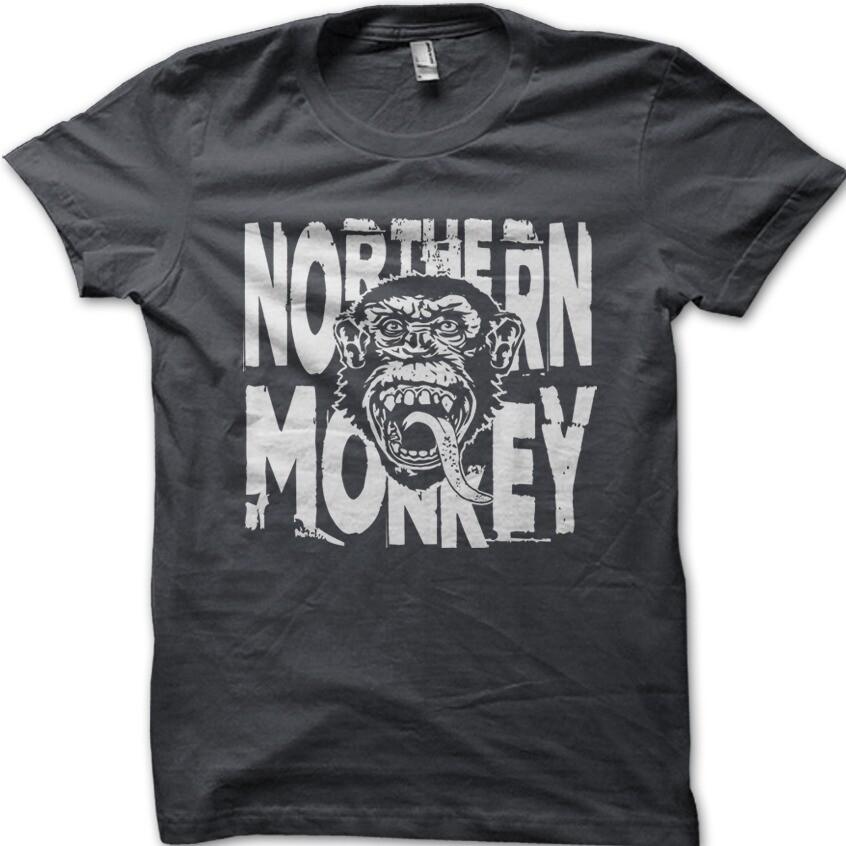 NORTHERN MONKEY FOOTBALL BIRTHDAY PRESENT FARTHERS printed t-shirt 9103 L
