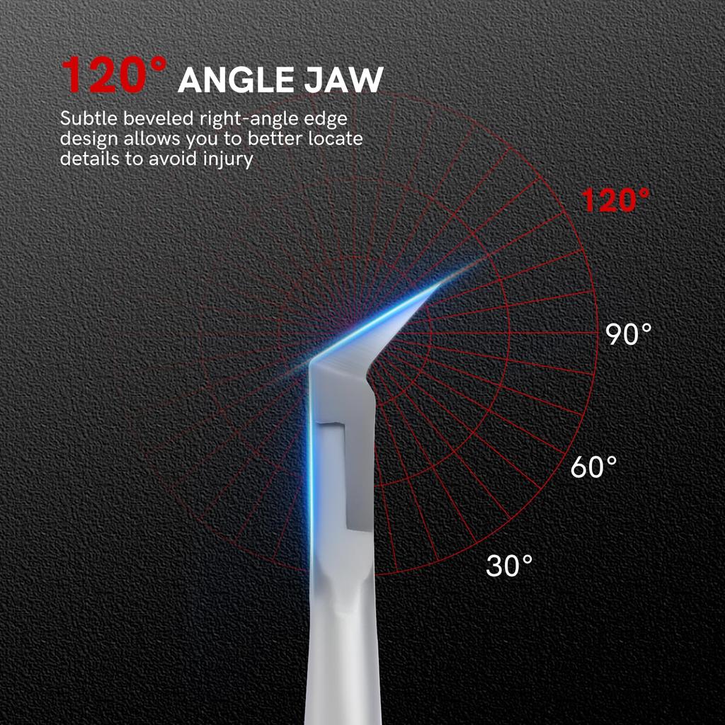 Ultra-ostré přesné kleštičky na nehty Profesionální zastřihovač tlustých nehtů a ořezávač hran pro bezpečnou korekci