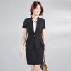 Women's Summer Professional Two-Piece Short Sleeve Suit
