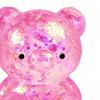Klarer Bär Quetschspielzeug Stressabbau Glitzerbär Stresszuckerball Sensorisches Spielzeug Weich Langsam aufsteigend Dekompression Fidget Spielzeug