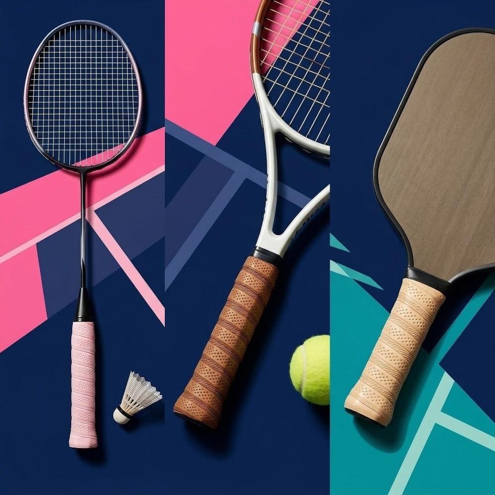Anti-slip Badminton Racket Grip Tape Embossed Texture Racket Handle Grip Tape