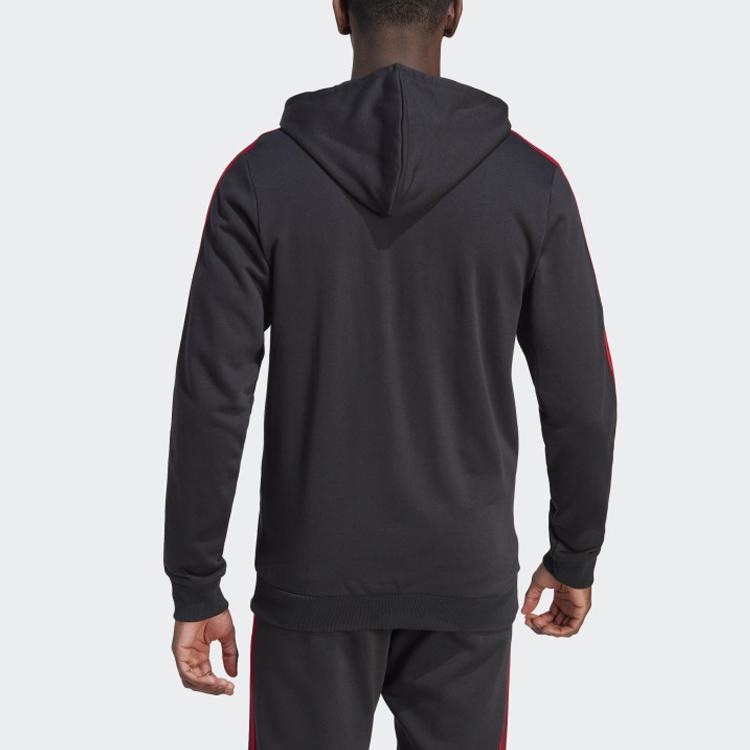 Adidas Manchester United Dna Full-Zip Hoodie Men Hoodies Black IA8529