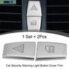Car Light Switch Button Cover Sticker Trim For BMW E70 E71 E84 E60