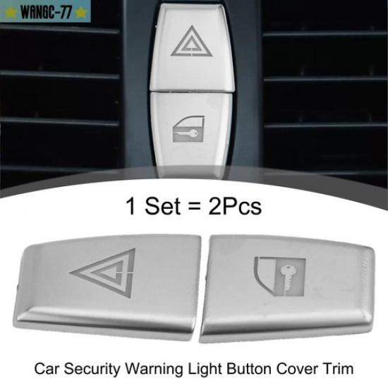 Car Light Switch Button Cover Sticker Trim For BMW E70 E71 E84 E60