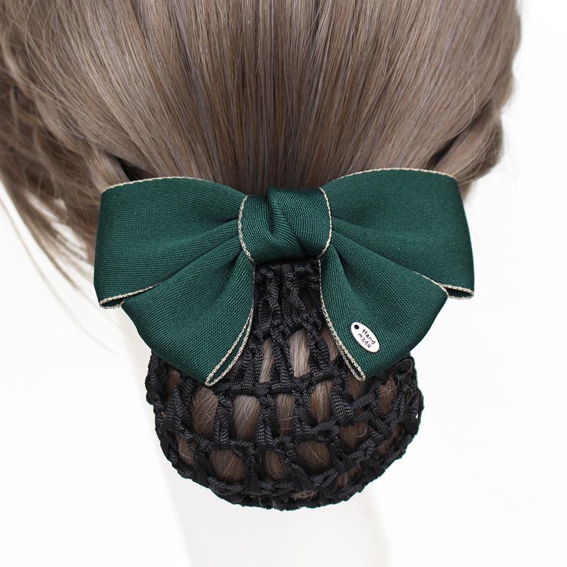 Yifei Jewelry Professional Head Flower Nurse Flight Attendant Staff Work Hairpin Headgear Hair Accessories Disc Hair Net Pocket