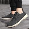 Breathable light flying woven casual walking shoes men's and women's lightweight jogging shoes one pedal men's large size low-top sports trendy shoes
