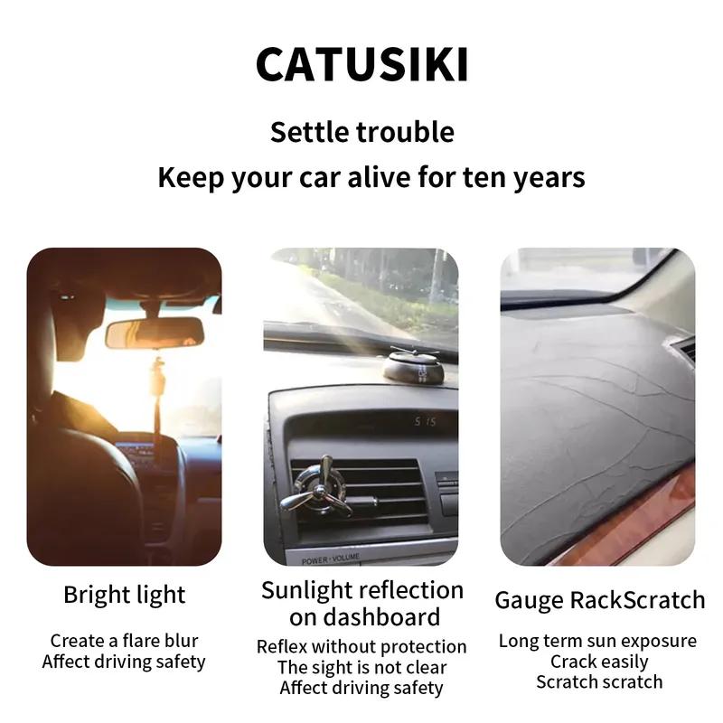 for Kia Sorento 2024 2025 2026 Car Dashboard Mat Accessories Sunshade Protective Carpet Dash Pad Dashmat