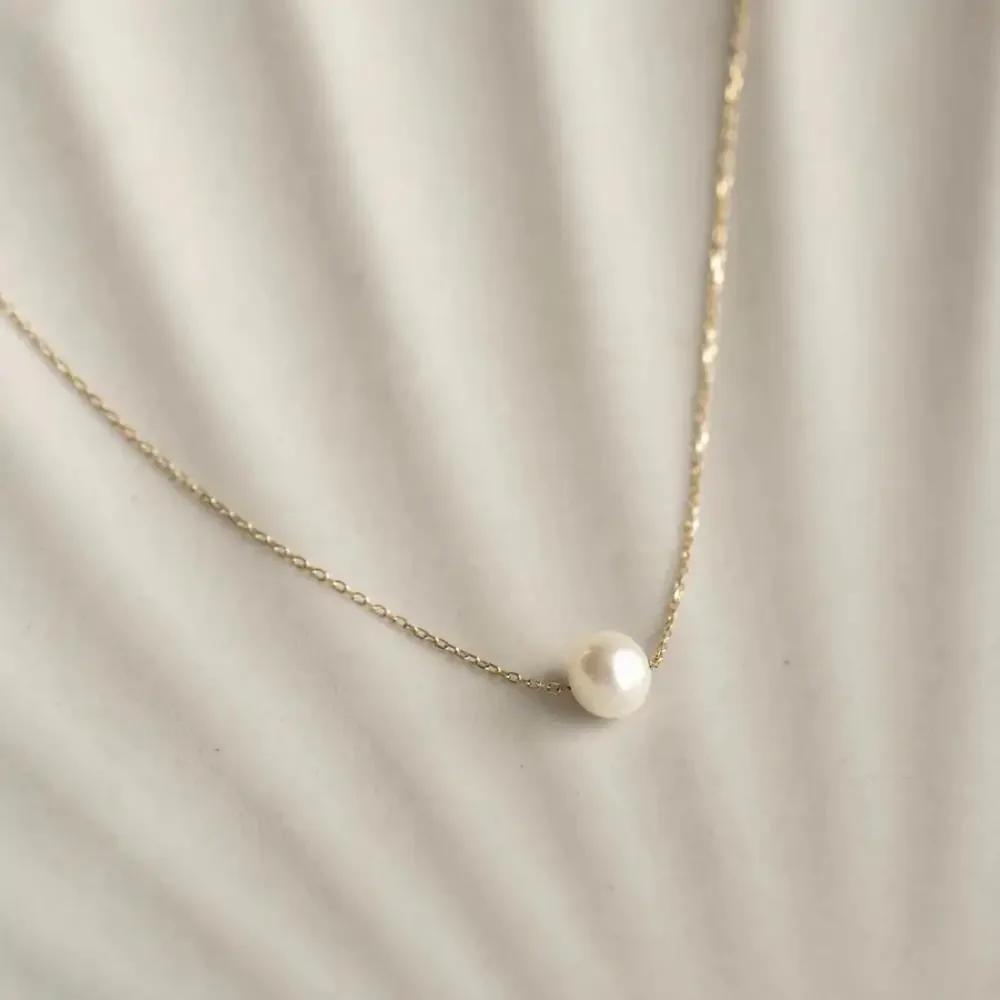 Mariasz Minimalistická Zlatá Barva Nerezová Ocel Srdce Delikátní Klasický Zirkonový Přívěsek Řetízek Odolný Proti Poškrábání Náhrdelník pro Ženy Šperky
