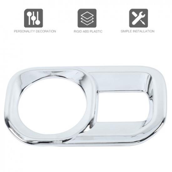 Chrome Headlight Switch Button Decor Cover For Dodge Ram 1500 2018+ Accessories