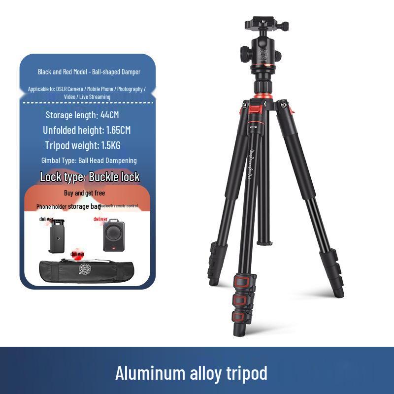 Era Q330 Portable Camera Tripod: Lightweight Support for DSLR, Mirrorless, and Phone Photography & Videography Outdoors